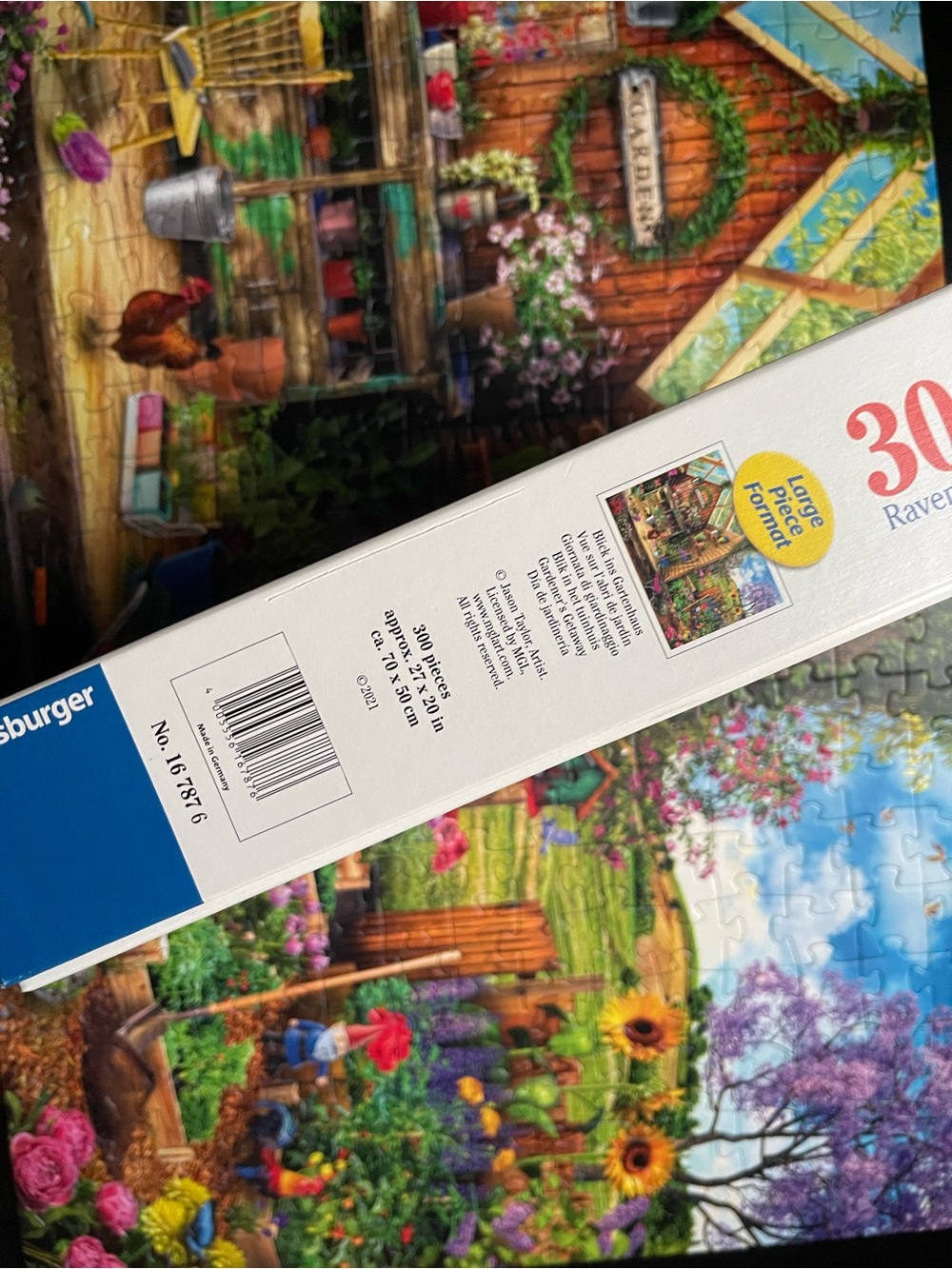 Ravensburger 500 Large piece garden puzzle - Picture 3 of 3